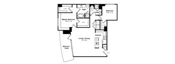 Floorplan at Windsor Memorial, 3131 Memorial Court,  Houston, 77007
