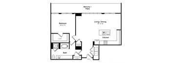 Floorplan at Windsor Memorial, 3131 Memorial Court,  Houston, 77007