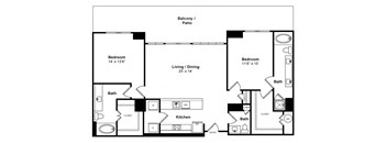 Floorplan at Windsor Memorial, 3131 Memorial Court,  Houston, 77007