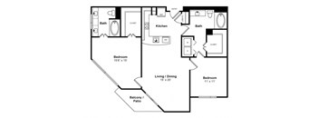 Floorplan at Windsor Memorial, 3131 Memorial Court,  Houston, 77007