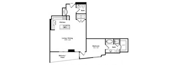Floorplan at Windsor Memorial, 3131 Memorial Court,  Houston, 77007