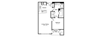 Floorplan at Windsor Memorial, 3131 Memorial Court,  Houston, 77007