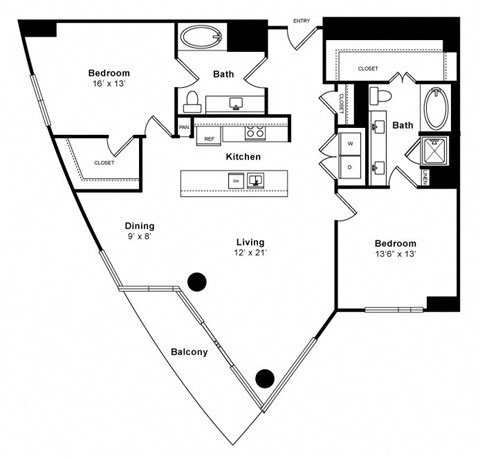 Floorplan at Windsor Memorial, 3131 Memorial Court,  Houston, 77007