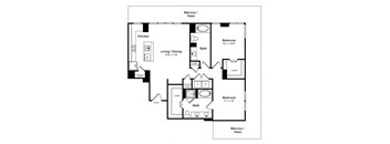 Floorplan at Windsor Memorial, 3131 Memorial Court,  Houston, 77007