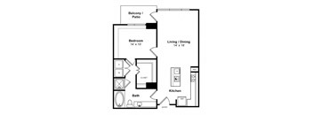 Floorplan at Windsor Memorial, 3131 Memorial Court,  Houston, 77007