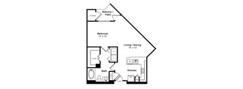 Floorplan at Windsor Memorial, 3131 Memorial Court,  Houston, 77007
