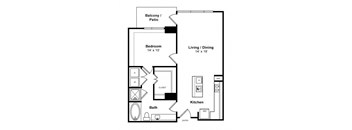 Floorplan at Windsor Memorial, 3131 Memorial Court,  Houston, 77007
