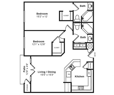 Midtown_Torino Floor Plans at Windsor at Midtown, Aurora, Colorado