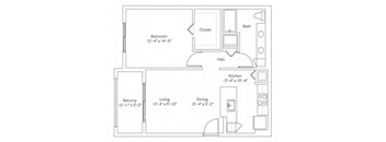Floor plan at Mirador at Doral by Windsor, Florida