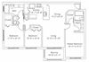 Floor plan at Mirador at Doral by Windsor, Florida