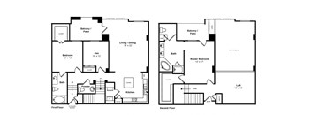Miramar Townhome Floor Plan at The Monterey by Windsor