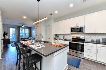 Chef inspired kitchens Chef inspired kitchens at Elevate West Village, 4520 Pine Street, GA - Photo Gallery 2