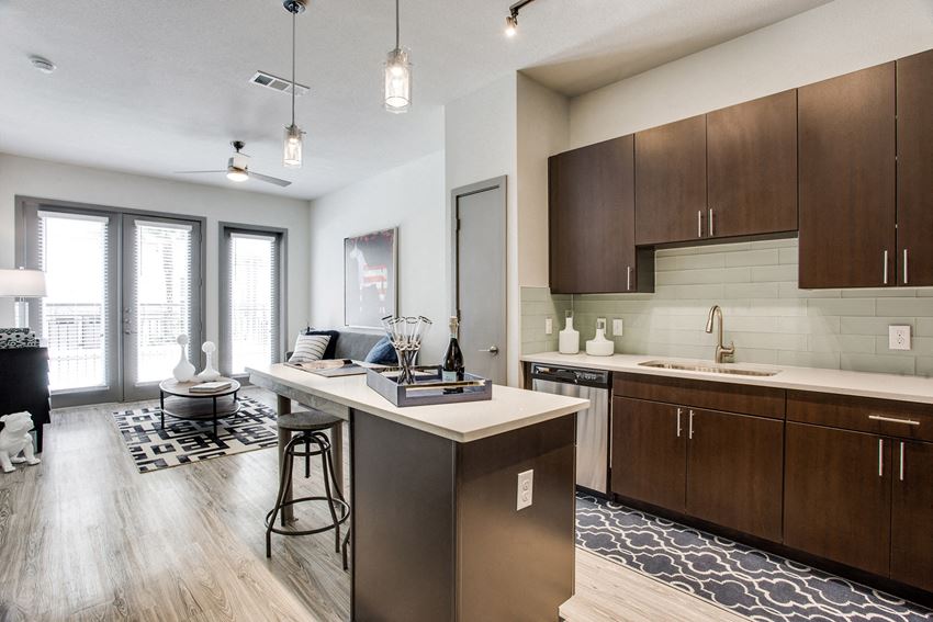 Modern Kitchens with Quartz Countertops Modern Kitchens with Quartz Countertops at Windsor West Lemmon, 3650 Cedarplaza Lane, Dallas