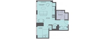 Floor Plan at Moment, Illinois