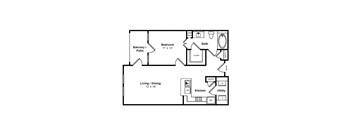 Laguna Floor Plan at The Monterey by Windsor