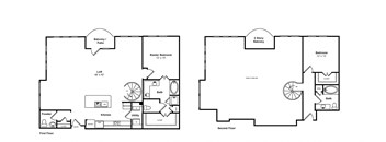 Cabana Loft Floor Plan at The Monterey by Windsor