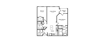 Santa Cruz Floor Plan at The Monterey by Windsor
