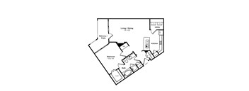 Sombra Floor Plan at The Monterey by Windsor