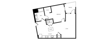 Floor Plan at Morningside Atlanta by Windsor, Georgia, 30324
