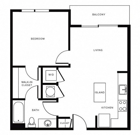 Floor Plan at Morningside Atlanta by Windsor, Georgia, 30324