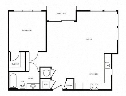 Floor Plan at Morningside Atlanta by Windsor, Georgia, 30324