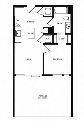 Floor Plan at Morningside Atlanta by Windsor, Georgia, 30324