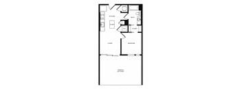 Floor Plan at Morningside Atlanta by Windsor, Georgia, 30324