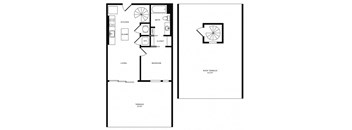 Floor Plan at Morningside Atlanta by Windsor, Georgia, 30324