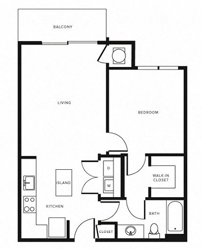 Floor Plan at Morningside Atlanta by Windsor, Georgia, 30324