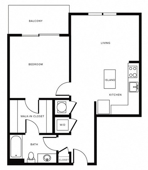 Floor Plan at Morningside Atlanta by Windsor, Georgia, 30324