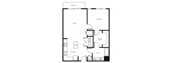 Floor Plan at Morningside Atlanta by Windsor, Georgia, 30324