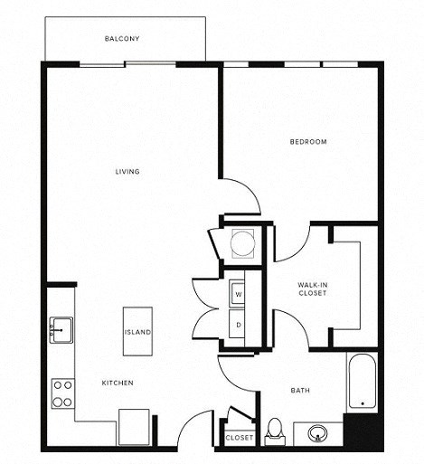 Floor Plan at Morningside Atlanta by Windsor, Georgia, 30324