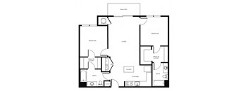 Floor Plan at Morningside Atlanta by Windsor, Georgia, 30324