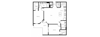 Floor Plan at Morningside Atlanta by Windsor, Georgia, 30324