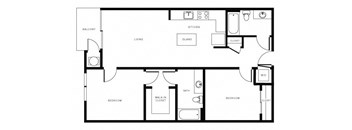 Floor Plan at Morningside Atlanta by Windsor, Georgia, 30324