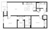 Floor Plan at Morningside Atlanta by Windsor, Georgia, 30324