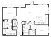 Floor Plan at Morningside Atlanta by Windsor, Georgia, 30324