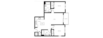 Floor Plan at Morningside Atlanta by Windsor, Georgia, 30324