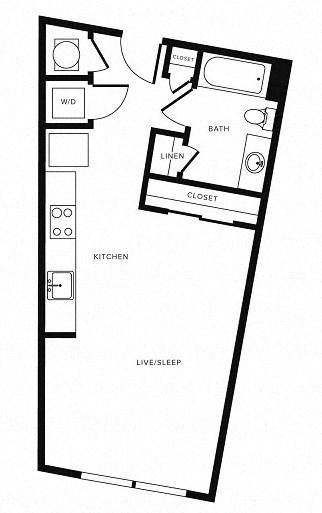 Floor Plan at Morningside Atlanta by Windsor, Atlanta, 30324