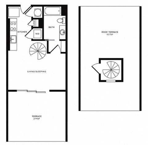 Floor Plan at Morningside Atlanta by Windsor, Georgia, 30324
