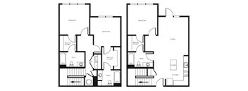 Floor Plan at Morningside Atlanta by Windsor, Georgia, 30324