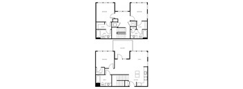 Floor Plan at Morningside Atlanta by Windsor, Georgia, 30324