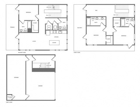 Floor Plan at Morningside Atlanta by Windsor, Georgia, 30324