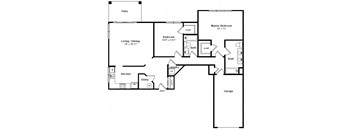 Oceana floor plan at Windsor at Mariners, 100 Tower Dr., Edgewater