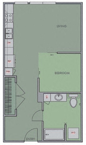Floor Plan at Olympic by Windsor