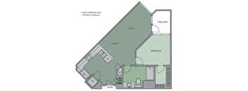 Floor Plan at Olympic by Windsor