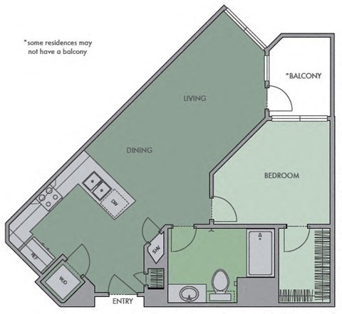 Floor Plan at Olympic by Windsor