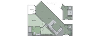 Floor Plan at Olympic by Windsor