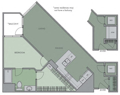 Floor Plan at Olympic by Windsor