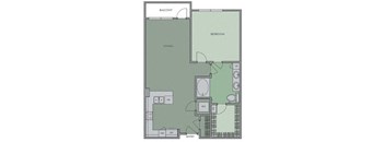Floor Plan at Olympic by Windsor